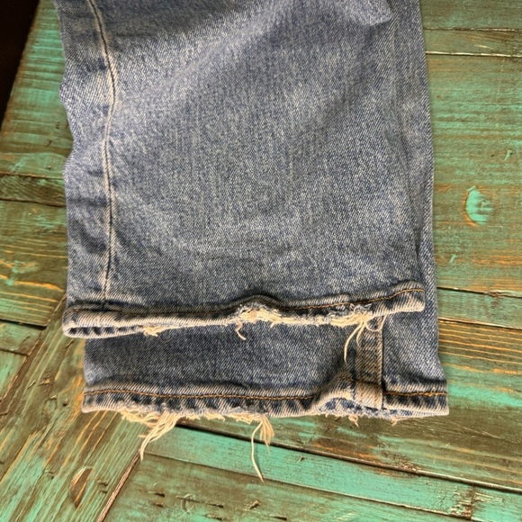 Abercrombie & Fitch Ultra High Rise 90s Straight Jean Criss-Cross Waist Size 29 - Picture 10 of 13